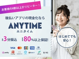 エニタイム 現金化