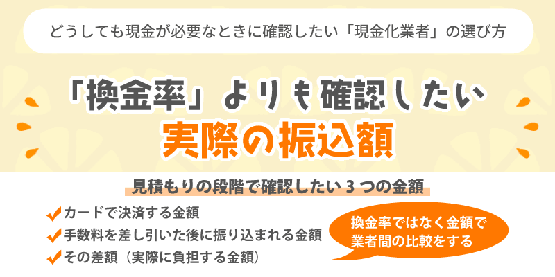 実際の振込額